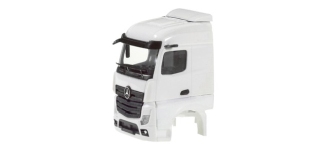 Herpa 086042 - H0 - Mercedes-Benz Actros Streamspace, metallic silber (2 Stück)